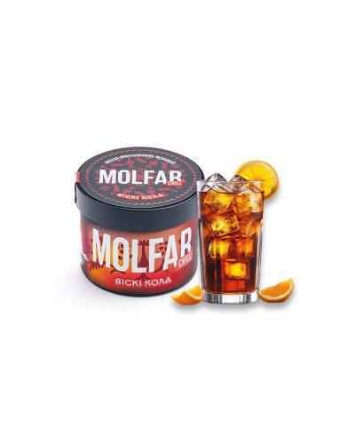Тютюн Molfar Chill Line Віскі Кола (Віскі, Кола, Апельсин) 40 г