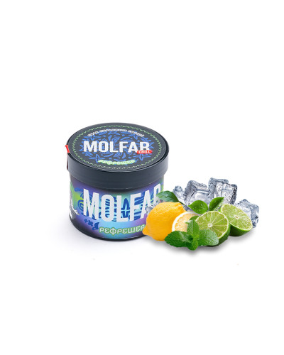 Тютюн Molfar Chill Line Рефрешер (Лимон, Лайм, М\'ята, Лід) 40 г
