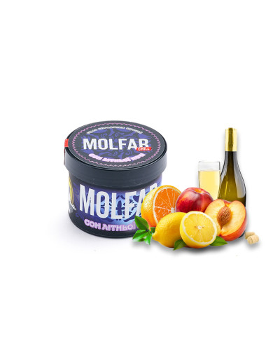 Тютюн Molfar Chill Line Сон Літньої Ночі (Біле вино, Апельсин, Персик, Лимон) 40 г