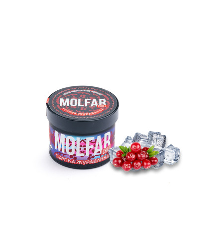 Тютюн Molfar Chill Line Терпка Журавлина (Журавлина, Лід) 40 г