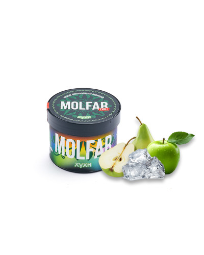Тютюн Molfar Chill Line Хухи (Груша, Яблуко, Лід) 40 г