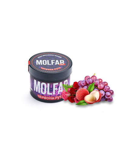Тютюн Molfar Chill Line Червона Рута (Троянда, Виноград, Лічі) 40 г