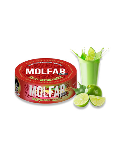 Тютюн Molfar Spirit Line Йогуртовий лайм (Йогурт, Лайм) 100 г