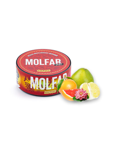 Тютюн Molfar Spirit Line Лотос (Грейпфрут, Лотос, Помело) 100 г