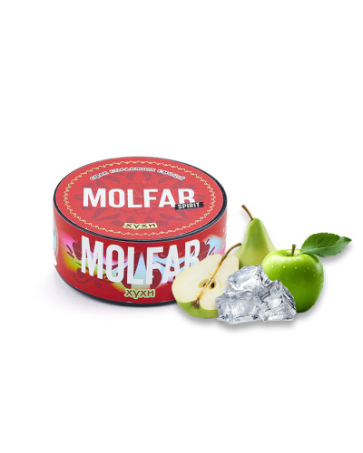 Тютюн Molfar Spirit Line Хухи (Груша, Яблуко, Лід) 100 г