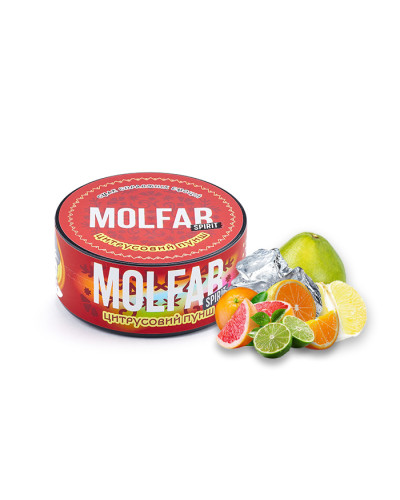 Тютюн Molfar Spirit Line Цитрусовий Пунш (Апельсин, Грейпфрут, Лайм, Лід, Помело) 100 г
