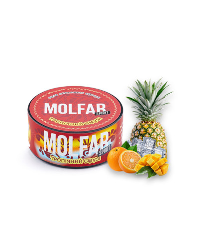 Тютюн Molfar Spirit Line Тропічний смузі (Ананас, Апельсин, Манго, Лід) 100 г