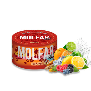 Тютюн Molfar Spirit Line Іскра (Цитрус, Лісові ягоди, Прянощі, Холод) 200 г - фото 14