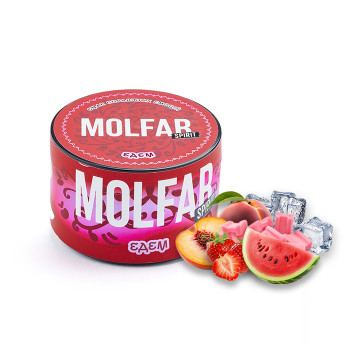 Тютюн Molfar Spirit Line Едем (Персик, Кавун, Полуниця, Жуйка, Лід) 200 г - фото 9