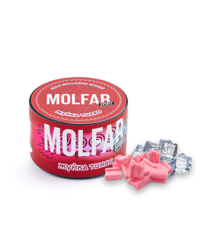 Тютюн Molfar Spirit Line Жуйка Turbo (Жуйка Turbo, Лід) 200 г