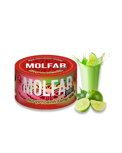 Тютюн Molfar Spirit Line Йогуртовий лайм (Йогурт, Лайм) 200 г