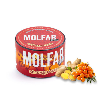 Тютюн Molfar Spirit Line Легенди осені (Імбир, Обліпиха) 200 г - фото 20