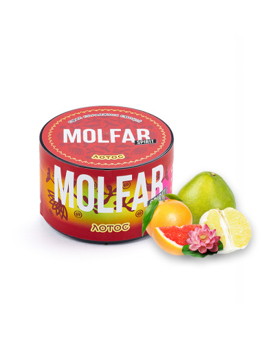 Тютюн Molfar Spirit Line Лотос (Грейпфрут, Лотос, Помело) 200 г