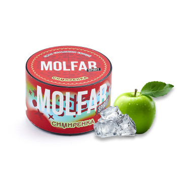 Тютюн Molfar Spirit Line Симиренка (Зелене яблуко, Лід) 200 г - фото 14
