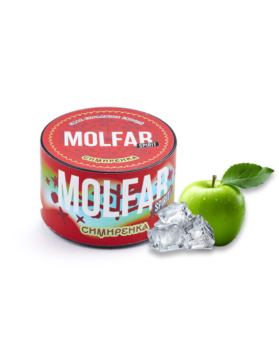Тютюн Molfar Spirit Line Симиренка (Зелене яблуко, Лід) 200 г