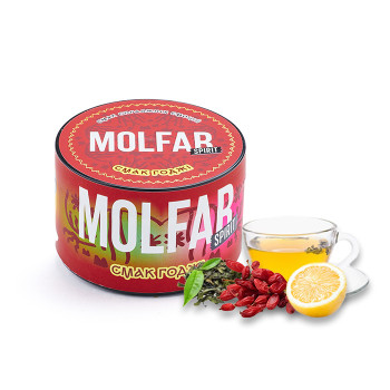 Тютюн Molfar Spirit Line Смак Годжі (Зелений чай, Годжі, Лимон) 200 г - фото 5
