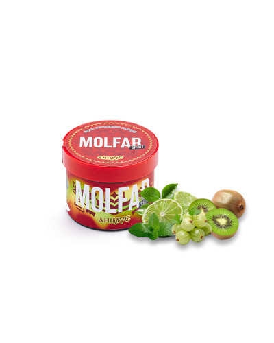 Тютюн Molfar Spirit Line Анімус (Ківі, Аґрус, Лайм, Мята) 40 г