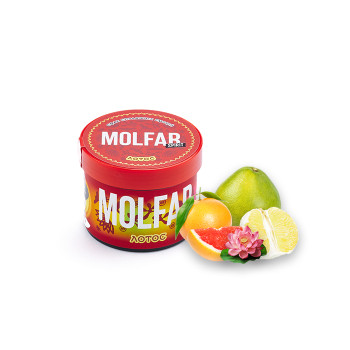 Тютюн Molfar Spirit Line Лотос (Грейпфрут, Лотос, Помело) 40 г - фото 5