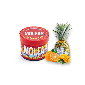 Тютюн Molfar Spirit Line Тропічний смузі (Ананас, Апельсин, Манго, Лід) 40 г - фото 3