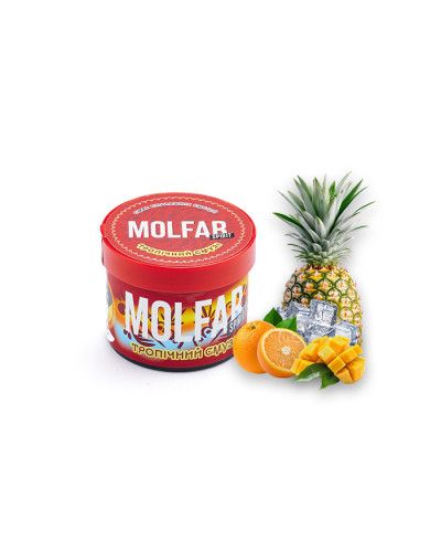 Тютюн Molfar Spirit Line Тропічний смузі (Ананас, Апельсин, Манго, Лід) 40 г