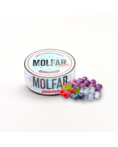 Тютюн Molfar Verginia Line Дикі ягоди (Виноград, Лід, Малина, Чорниця) 100 г