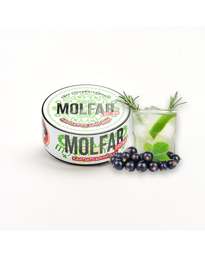Тютюн Molfar Verginia Line Карпатський дух (Джин, Чорна смородина, Ялина) 100 г
