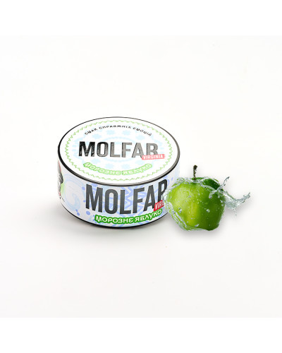 Тютюн Molfar Verginia Line Морозне яблуко (Яблуко, Лід) 100 г