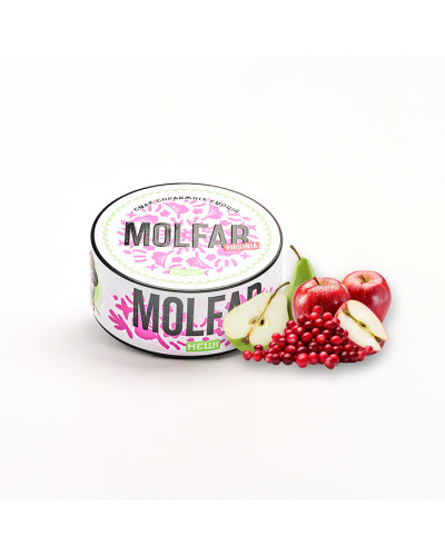 Тютюн Molfar Verginia Line Неші (Яблуко, Груша, Журавлина) 100 г