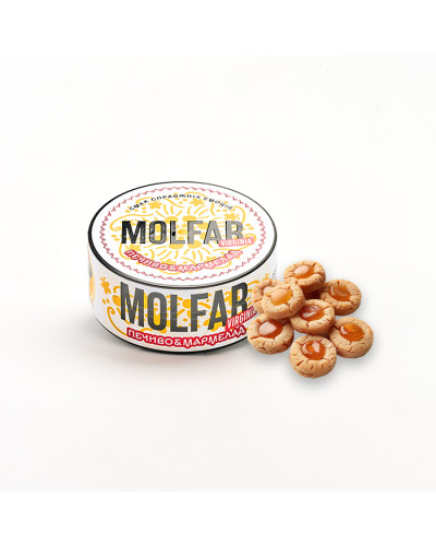 Тютюн Molfar Verginia Line Печиво мармелад (Печиво, Мармелад) 100 г