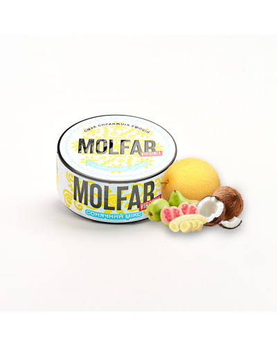 Тютюн Molfar Verginia Line Сонячний мікс (Гуава, Диня, Банан, Кокос) 100 г
