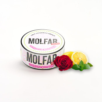 Тютюн Molfar Verginia Line Тендітна Монроуз (Лимон, Троянда, М\'ята) 100 г - фото 16