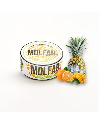 Тютюн Molfar Verginia Line Тропічний смузі (Ананас, Апельсин, Манго, Лід) 100 г