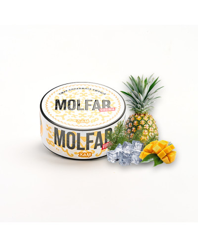 Тютюн Molfar Verginia Line XAM (Манго, Ананас, Хвоя, Лід) 100 г
