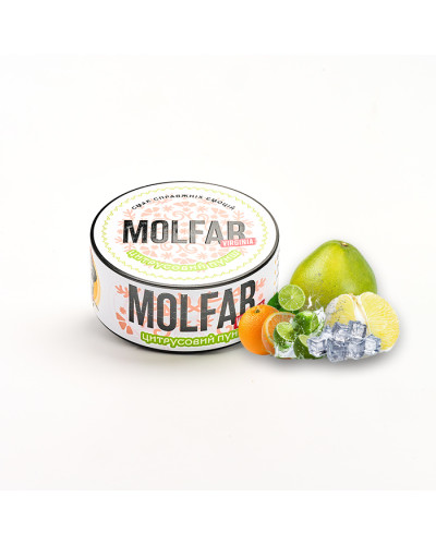 Тютюн Molfar Verginia Line Цитрусовий пунш (Апельсин, Помело, Грейпфрут, Лайм, Лід) 100 г