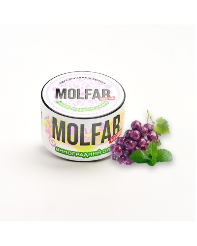 Тютюн Molfar Verginia Line Виноградний orbit (Виноград, М\'ята) 200 г