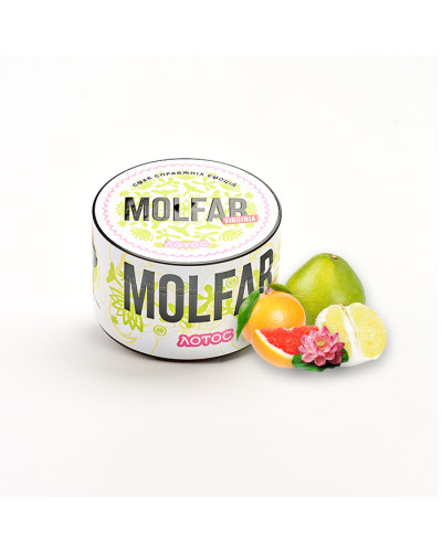 Тютюн Molfar Verginia Line Лотос (Грейпфрут, Лотос, Помело) 200 г