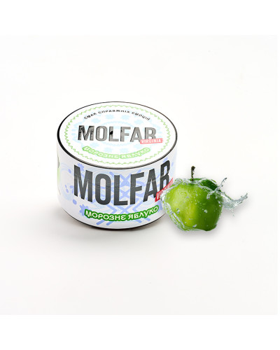 Тютюн Molfar Verginia Line Морозне яблуко (Яблуко, Лід) 200 г