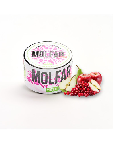 Тютюн Molfar Verginia Line Неші (Яблуко, Груша, Журавлина) 200 г