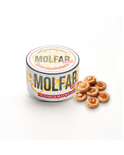 Тютюн Molfar Verginia Line Печиво мармелад (Печиво, Мармелад) 200 г