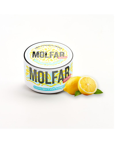Тютюн Molfar Verginia Line Соковитий лимон (Лимон) 200 г