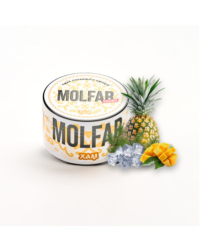 Тютюн Molfar Verginia Line XAM (Манго, Ананас, Хвоя, Лід) 200 г