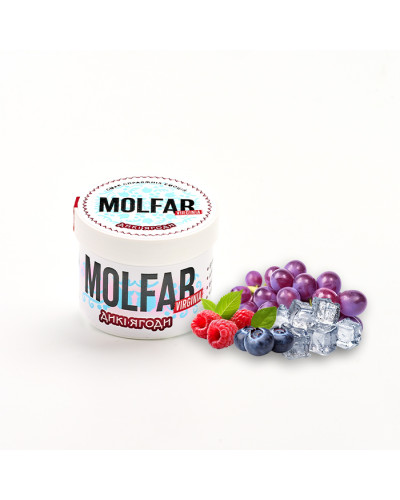 Тютюн Molfar Verginia Line Дикі ягоди (Виноград, Лід, Малина, Чорниця) 40 г