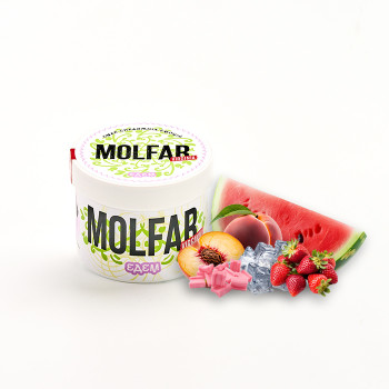 Тютюн Molfar Verginia Line Едем (Кавун, Полуниця, Лід, Персик, Солодка жуйка) 40 г - фото 3