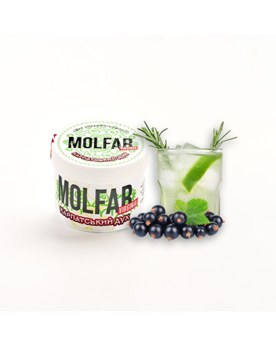 Тютюн Molfar Verginia Line Карпатський дух (Джин, Чорна смородина, Ялина) 40 г