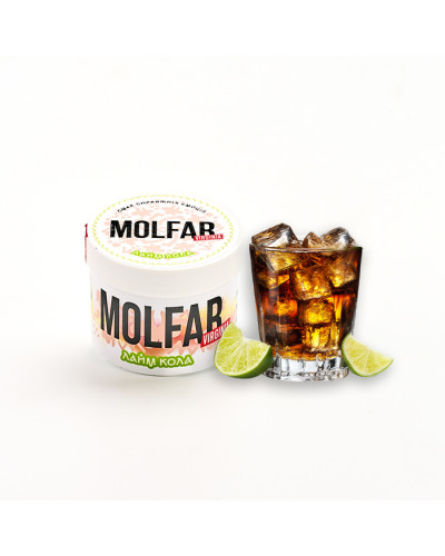 Тютюн Molfar Verginia Line Лайм кола (Лайм, Кола, Лід) 40 г