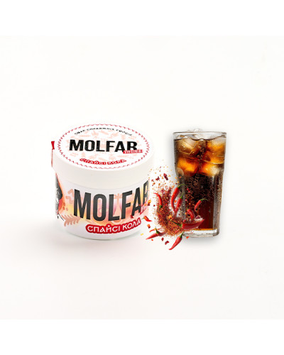 Тютюн Molfar Verginia Line Спайсі кола (Кола, Спеції) 40 г