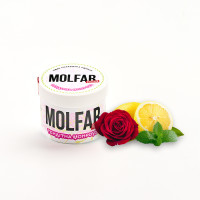 Тютюн Molfar Verginia Line Тендітна Монроуз (Лимон, Троянда, М\'ята) 40 г