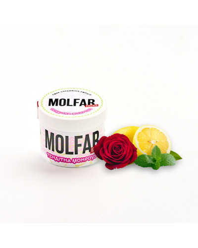 Тютюн Molfar Verginia Line Тендітна Монроуз (Лимон, Троянда, М\'ята) 40 г
