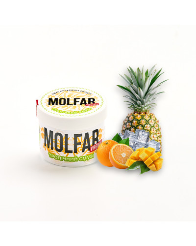 Тютюн Molfar Verginia Line Тропічний смузі (Ананас, Апельсин, Манго, Лід) 40 г