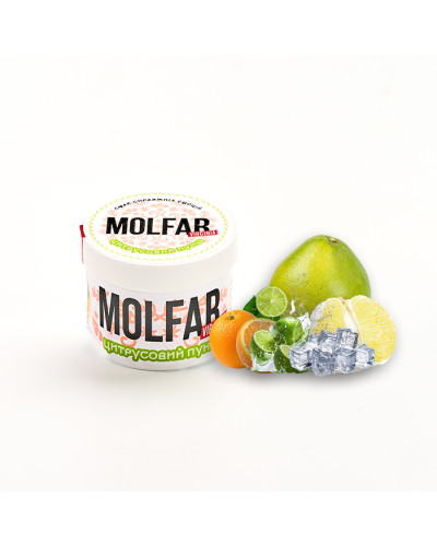 Тютюн Molfar Verginia Line Цитрусовий пунш (Апельсин, Помело, Грейпфрут, Лайм, Лід) 40 г